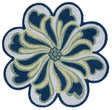 Safavieh Novelty Nov107N Navy/Green Rug.