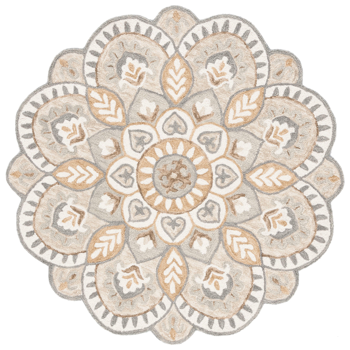Safavieh Novelty Nov604A Ivory/Beige Rug.