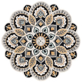 Safavieh Novelty Nov604Z Ivory/Black Rug.