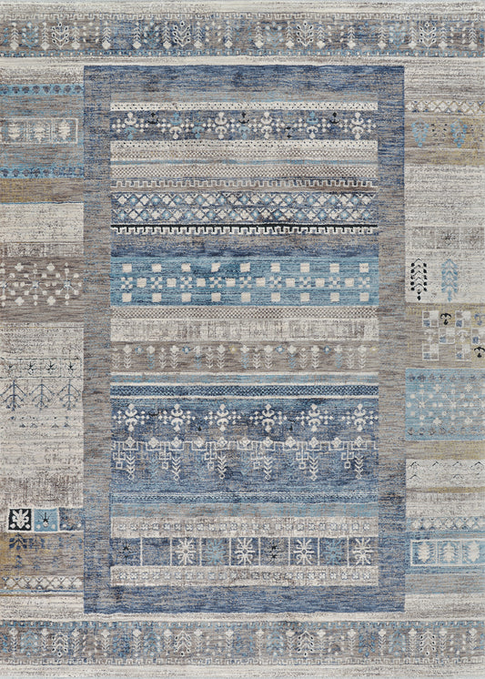 Couristan Nostalgia Serapi Ns05/1405 Denim Tawny Area Rug