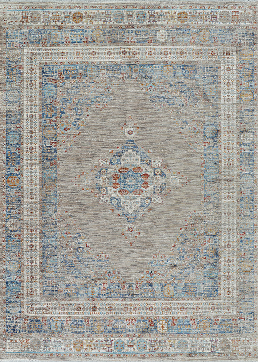 Couristan Nostalgia Hamadan Ns06/0514 Denim Tawny Area Rug