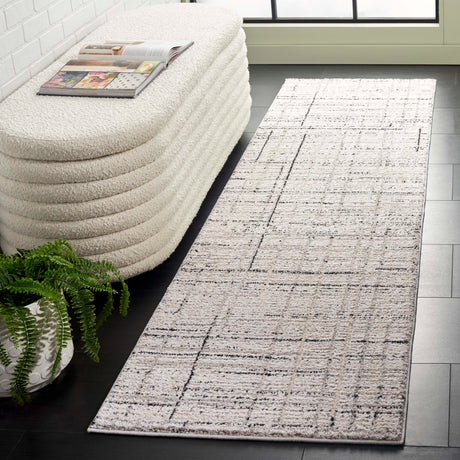 Safavieh Northport Ntp420A Ivory/Charcoal Rug.