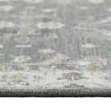 Amer Nuit Arabe NUI-2 Santas Gray area rug - profile view