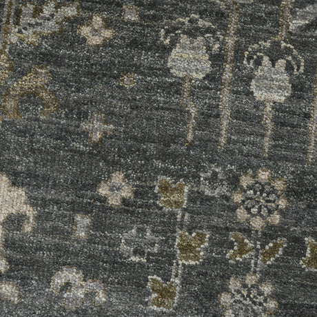 Amer Nuit Arabe NUI-2 Santas Gray area rug - color swatch view