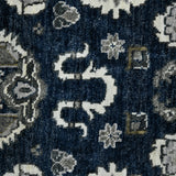 Amer Nuit Arabe NUI-20 Blue Sapphire area rug - color swatch view