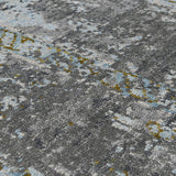 Amer Nuit Arabe NUI-22 Silver Sand area rug - close-up view