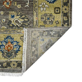 Amer Nuit Arabe NUI-46 Warm Taupe / Mellow area rug - back view