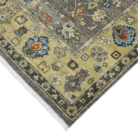 Amer Nuit Arabe NUI-46 Warm Taupe / Mellow area rug - corner view