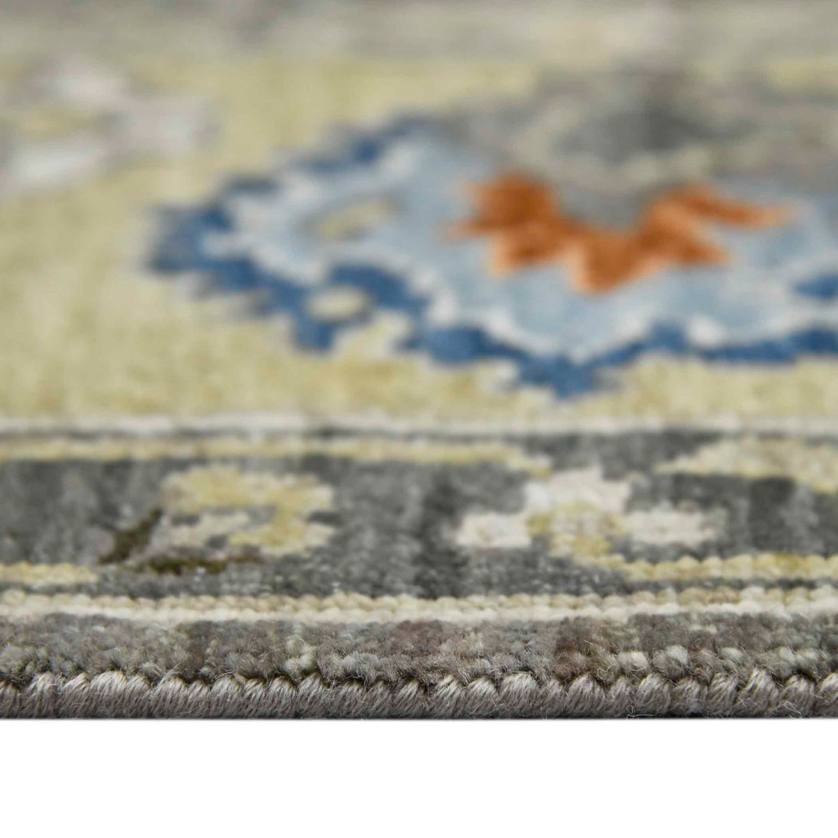 Amer Nuit Arabe NUI-46 Warm Taupe / Mellow area rug - profile view