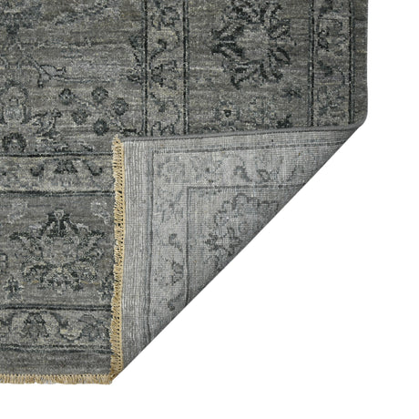 Amer Nuit Arabe NUI-5 Linen area rug - back view