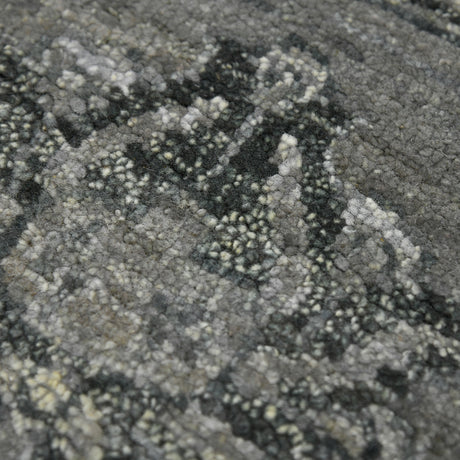 Amer Nuit Arabe NUI-5 Linen area rug - close-up view