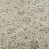 Amer Nuit Arabe NUI-6 Ice Blue area rug - close-up view