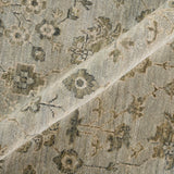 Amer Nuit Arabe NUI-6 Ice Blue area rug - color swatch view