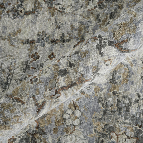 Amer Nuit Arabe NUI-88 Medium Gray area rug - color swatch view