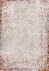 Dynamic Rugs Obsession 9532 Power Loomed Modern Cream/Red Rug