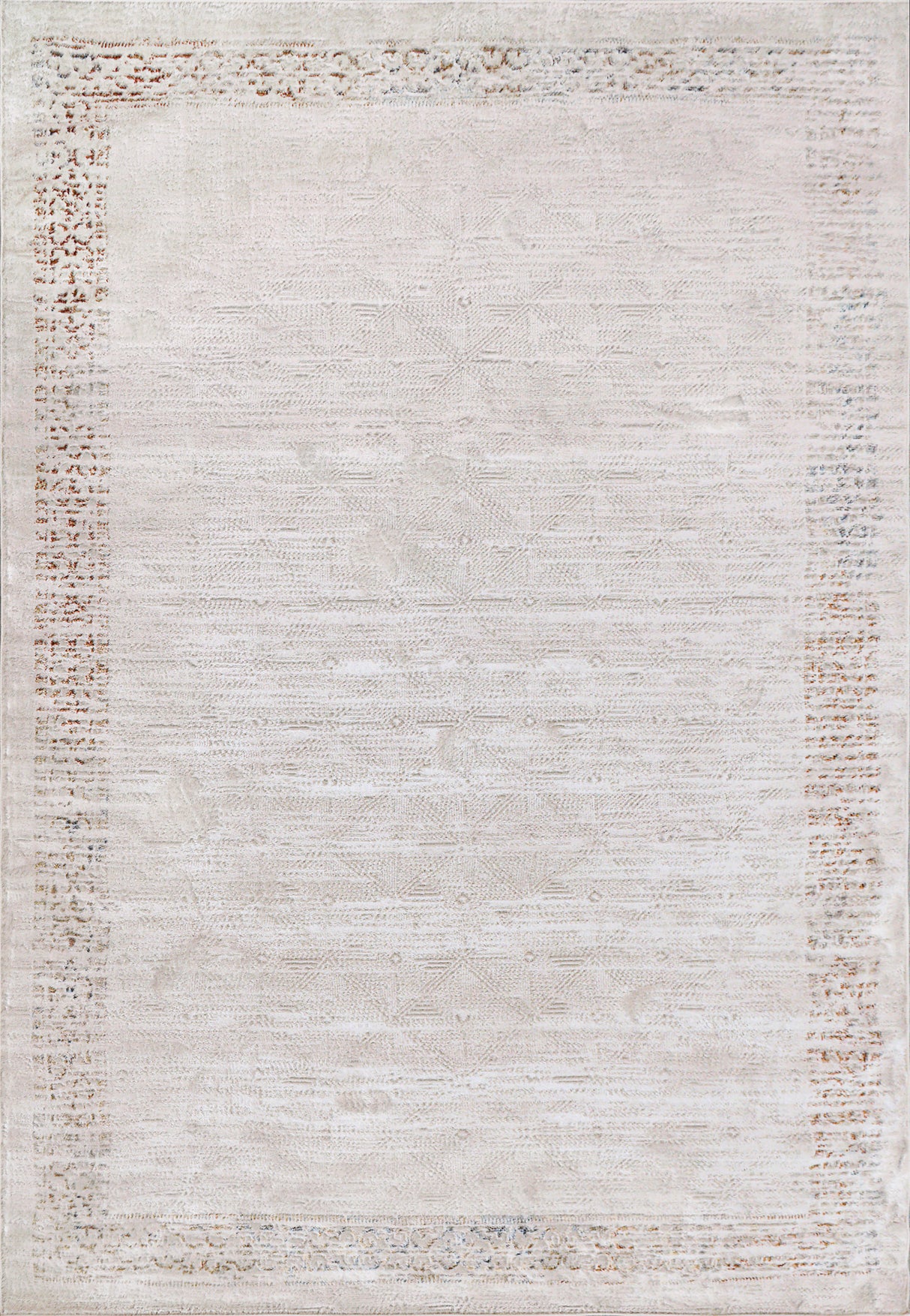 Dynamic Rugs Obsession 9535 Power Loomed Modern Cream/Multi Rug