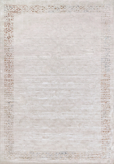 Dynamic Rugs Obsession 9535 Power Loomed Modern Cream/Multi Rug
