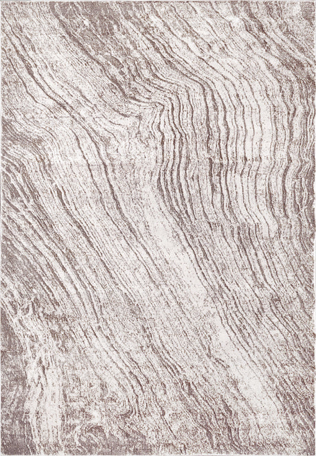 Dynamic Rugs Obsession 9537 Power Loomed Modern Cream/Taupe Rug