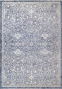 Dynamic Rugs Octo 6907 Power Loomed Traditional Navy/Ivory Rug