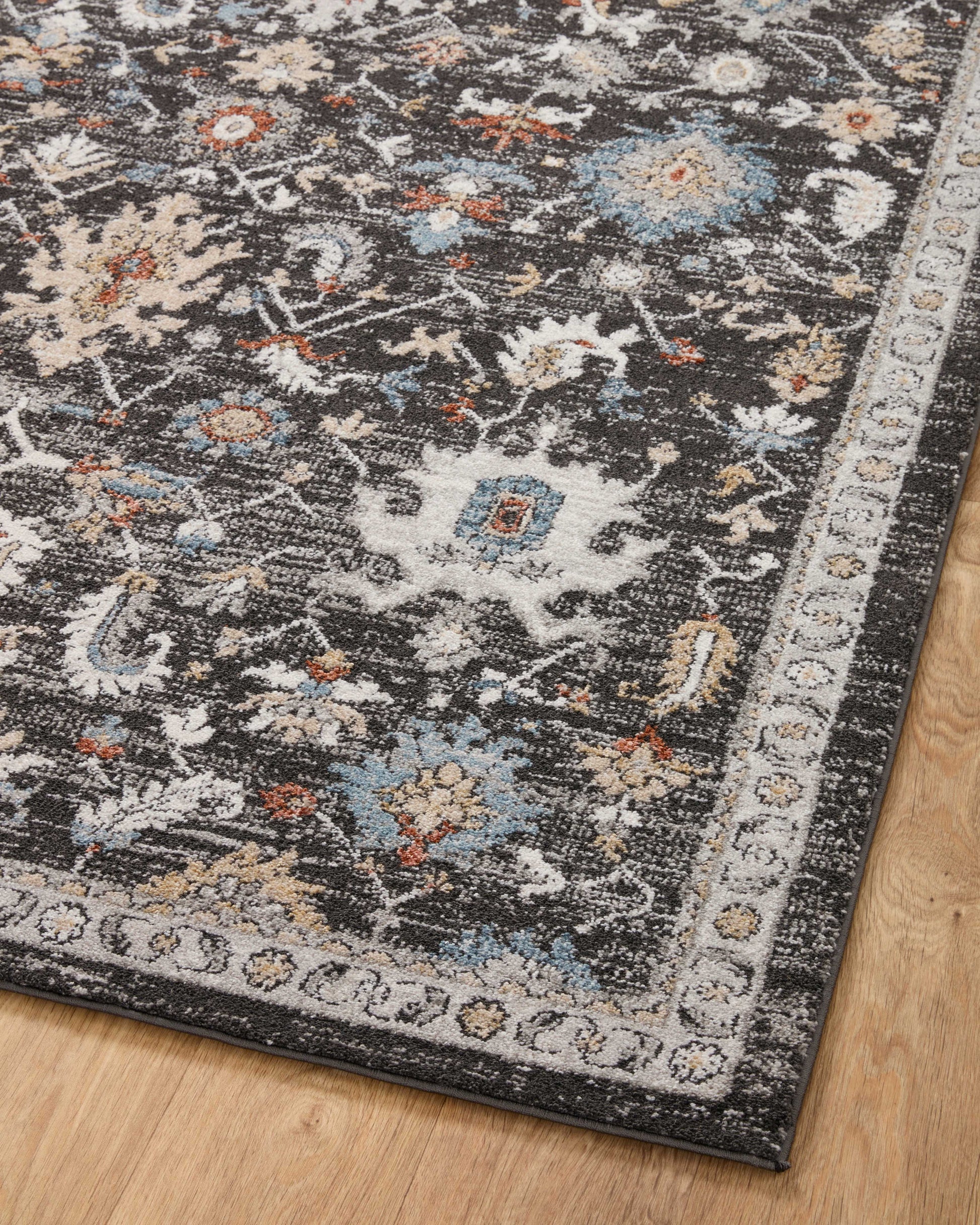 Loloi Odette Odt-04 Charcoal/Multi Area Rug