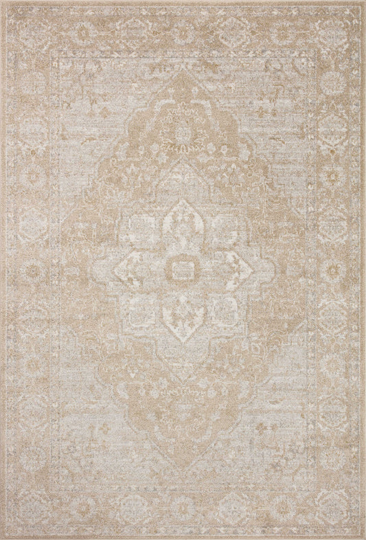 Loloi Odette Odt-05 Beige/Silver Area Rug