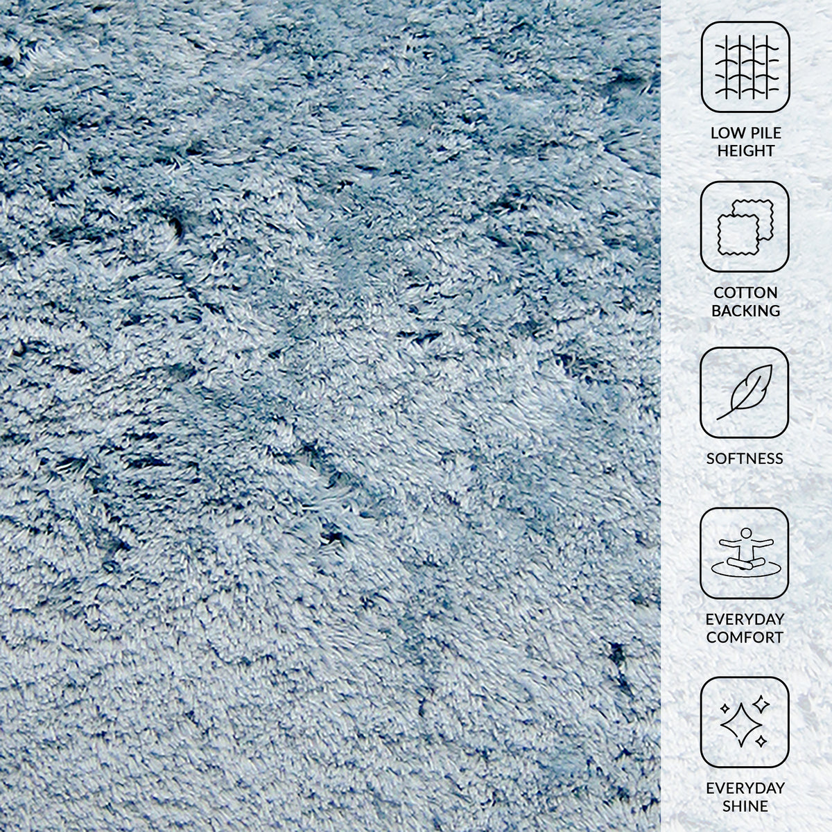 Amer Odyssey ODY-10 Sky Blue area rug - infographic view