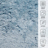 Amer Odyssey ODY-10 Sky Blue area rug - infographic view