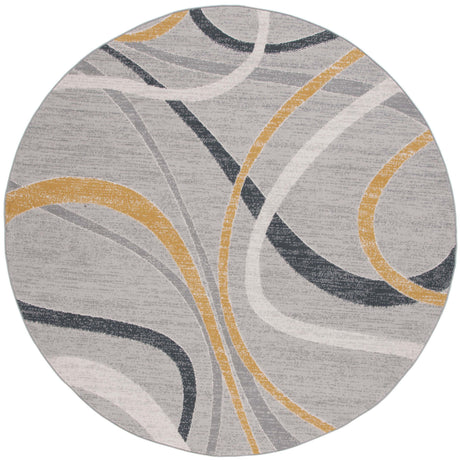 Safavieh Odyssey Ody812G Grey/Gold Ivory Rug.