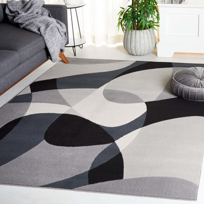 Safavieh Odyssey Ody824F Grey/Black Ivory Area Rug