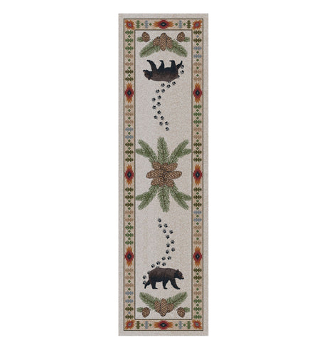 American Dakota Camp Woodhaven OKA Natural Rug