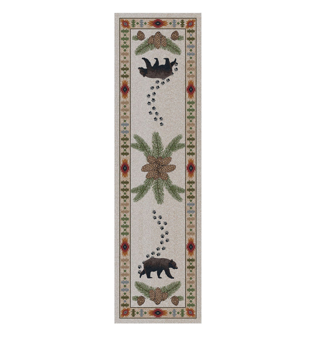 American Dakota Camp Woodhaven OKA Natural Rug