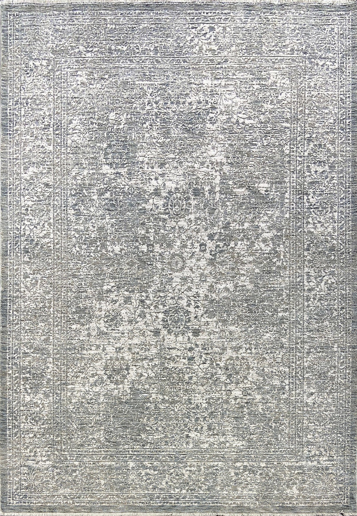 Dynamic Rugs Olivia 12731 Power Loomed Transitional Grey/Light Grey Rug