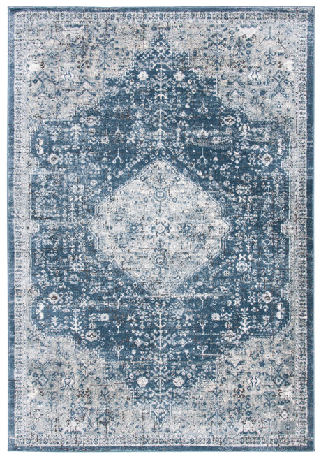 Safavieh Oregon Ore858N Navy/Ivory Rug.