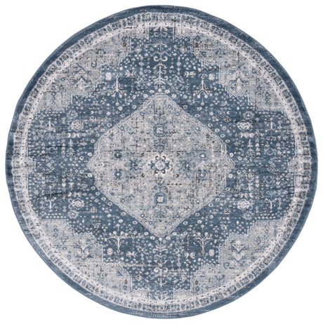 Safavieh Oregon Ore858N Navy/Ivory Rug.