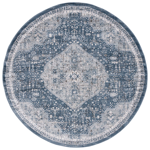 Safavieh Oregon Ore858N Navy/Ivory Rug.