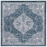 Safavieh Oregon Ore858N Navy/Ivory Rug.