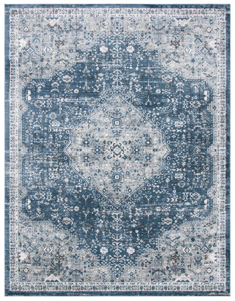 Safavieh Oregon Ore858N Navy/Ivory Rug.
