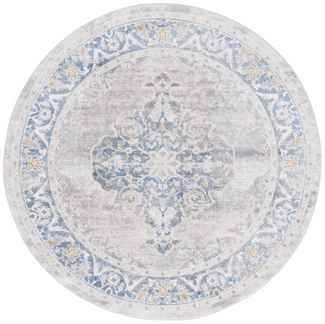 Safavieh Palma Pam362F Grey/Blue Rug.