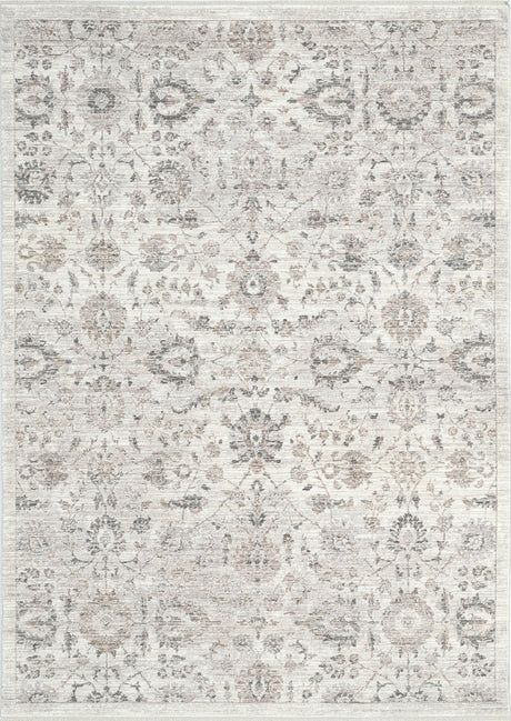 Dynamic Rugs Patara 10568 Power Loomed Transitional Ivory/Grey Rug
