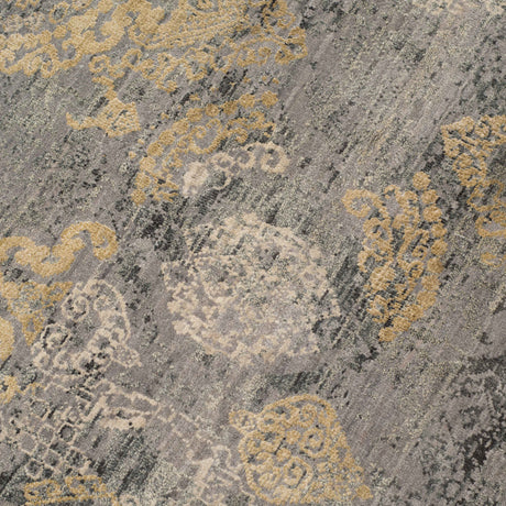 Amer Pearl PEA-9 Silver Sand area rug - close-up view