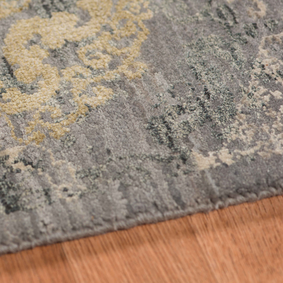 Amer Pearl PEA-9 Silver Sand area rug - profile view