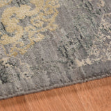 Amer Pearl PEA-9 Silver Sand area rug - profile view
