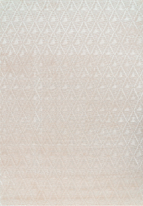 Dynamic Rugs Penta 6322 Power Loomed Modern Cream Rug