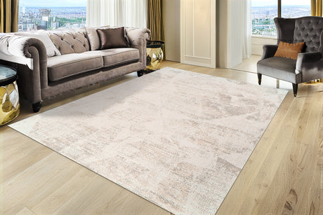 Dynamic Rugs Penta 6324 Power Loomed Modern Grey Rug