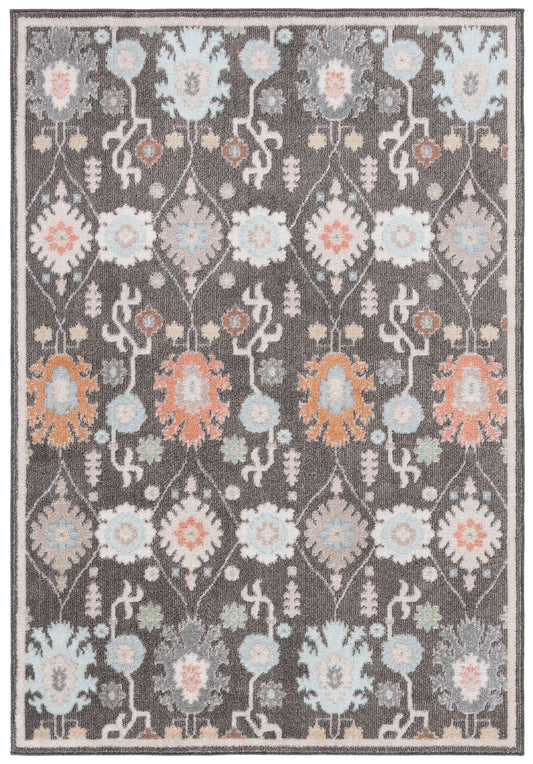 Safavieh Phoenix Phx560H Dark Grey/Ivory Blue Area Rug