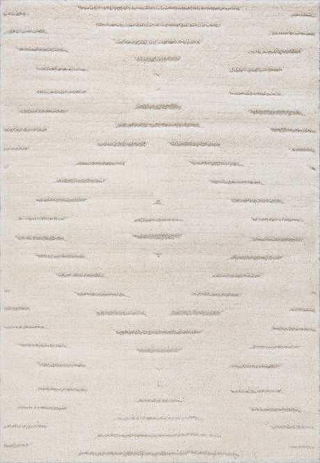 Dynamic Rugs Pike 11202 Power Loomed Modern Ivory/Beige Rug