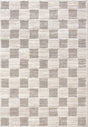Dynamic Rugs Pike 11203 Power Loomed Modern Ivory/Grey Rug