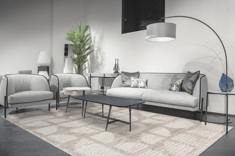 Dynamic Rugs Pike 11205 Power Loomed Modern Sage/Ivory Rug