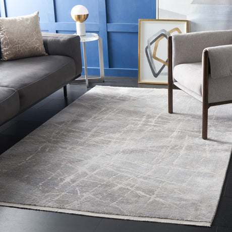 Safavieh Platinum Pla542F Grey/Light Grey Rug.