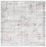 Safavieh Platinum Pla550F Grey/Dark Grey Rug.